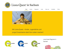 Tablet Screenshot of lions-quest-sachsen.de